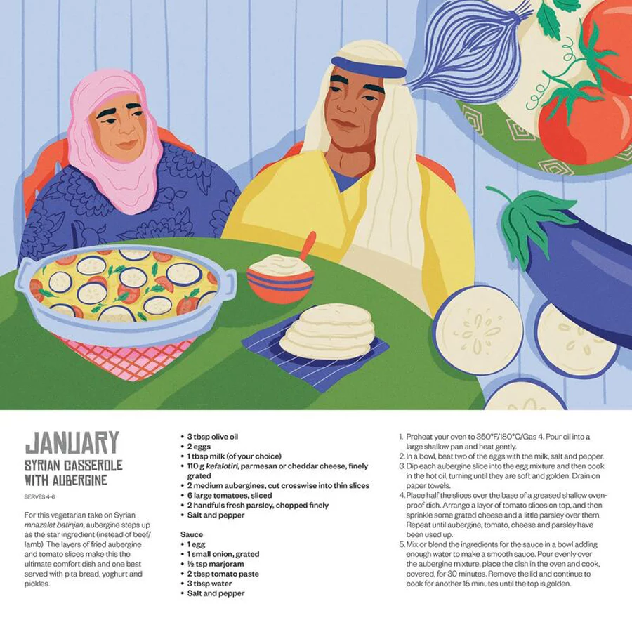 Calendrier cuisine 2024 • Boutique Amnesty International