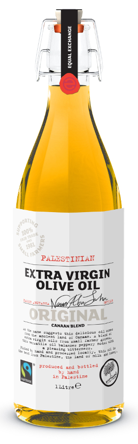 Equal Exchange Palestinian Fairtrade Extra Virgin Olive Oil Litre