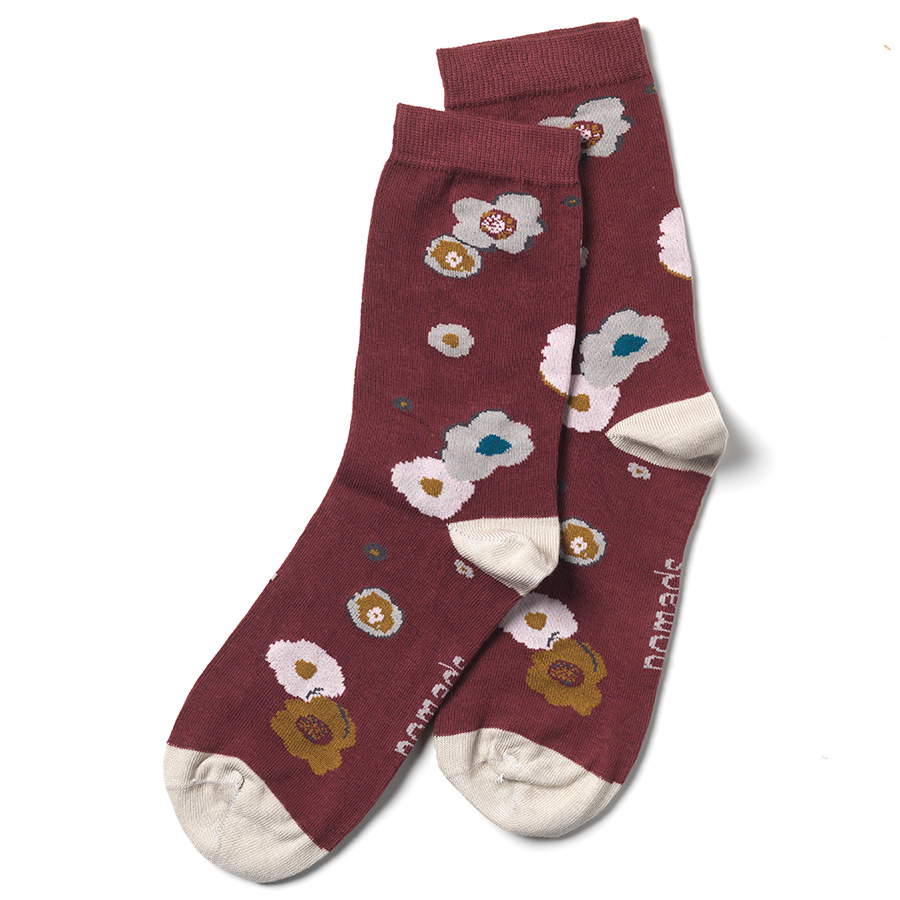 Nomads Raisin Freya Socks - UK4-8 - Nomads