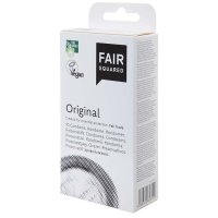 Fair Squared Vegan Condoms - Original - Pack of 10 - Fair Squared