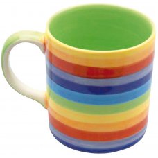 Handpainted Rainbow Mug