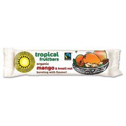 Tropical Wholefoods Mango & Brazil Flapjack Energy Bar - 40g