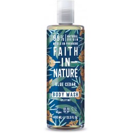 Faith In Nature Mens Blue Cedar Body Wash - 400ml