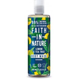 Faith in Nature Lemon & Tea Tree Body Wash - 400ml