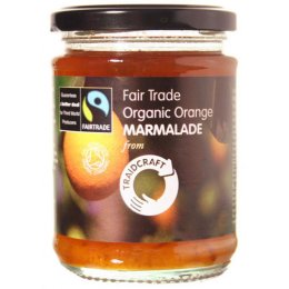 Case of 6 - Traidcraft Fairtrade & Organic Orange Marmalade - 340g