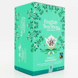 English Tea Shop Organic and Fairtrade Peppermint Tea - 20 Bags - Sachets