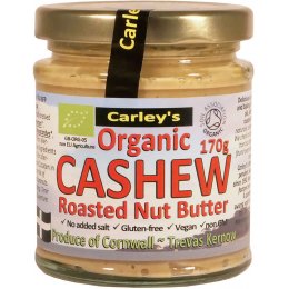 Carleys Organic Cashew Nut Butter - 170g