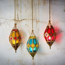 Hanging Glass Lantern