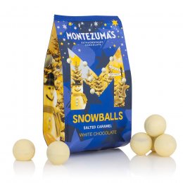 Montezumas Salted Caramel Chocolate Snowballs - 150g