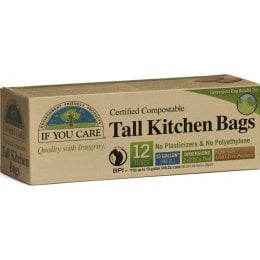 If You Care Compostable Tall Bin Bags - 49L - 12 Bags