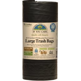If You Care Recycled Large Drawstring Bin Bags - 136L - 10 Bags