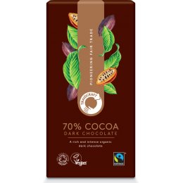 Traidcraft Fairtrade Organic 70 percent  Dark Chocolate - 100g