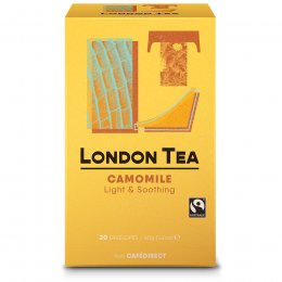 London Tea Company Fairtrade Pure Camomile Tea - 20 bags