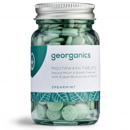 Georganics Mouthwash Tablets - Spearmint - 180 Tabs