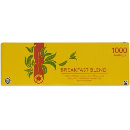 Traidcraft Fair Trade Breakfast Blend Tea Catering Pack - 1000 Bags