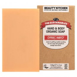 Beauty Kitchen The Sustainables Citrus Burst Organic Vegan Bar Soap - 120g