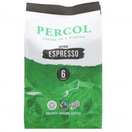 Percol Intense Espresso Ground Coffee - 200g