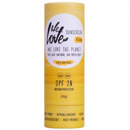 We Love the Planet Natural Sunscreen Stick SPF20 - 50g