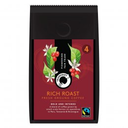 Traidcraft Organic Rich Roast Ground Coffee - 227g