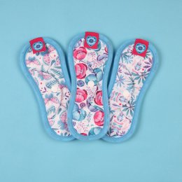 Bloom & Nora Reusable Nora Pads - Mini - Pack of 3