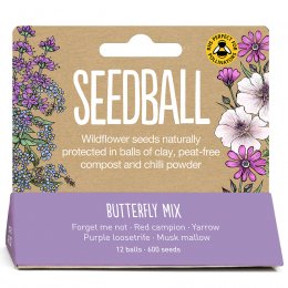 Butterfly Mix Seedball Tube