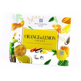 Whitakers Foiled Orange & Lemon Creams - 200g