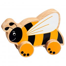 Lanka Kade Wooden Bee Push Along Toy