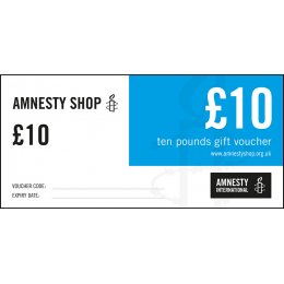 Amnesty International Gift Voucher - £10