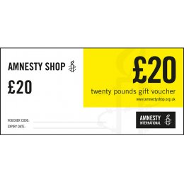 Amnesty International Gift Voucher - £20