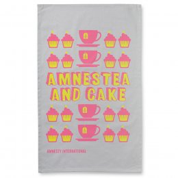 Amnesty Amnestea and Cake Tea Towel