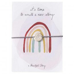 A Beautiful Story Jewellery Postcard - Rainbow