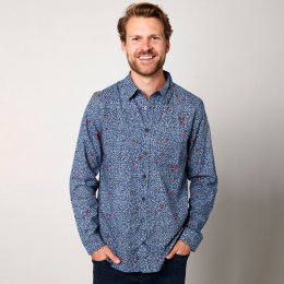 Nomads Long Sleeve Shirt - Cornflower