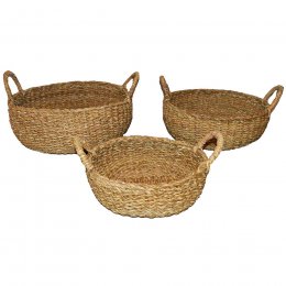 Hogla Seagrass Baskets - Set of 3