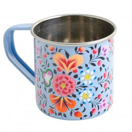 Ketaki Hand Painted Enamel Mug