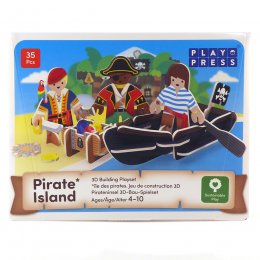 Play Press Toys Pirate Island Playset