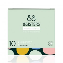 &SISTERS Pads with Wings - Medium - Pack of 10