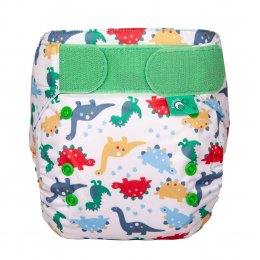 Tots Bots Easyfit All-in-One Reusable Nappy - Dino March