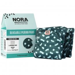 NORA Reusable Celeste Pads - Maxi - Pack of 3