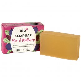 Bio D Soap Bar - Plum & Mulberry - 90g