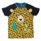 Frugi Leopard Spot Happy Raglan T-Shirt