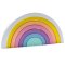 Pastel Rainbow Wooden Stacking Puzzle