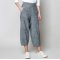 Nomads Seam Detail Bubble Trousers - Chambray